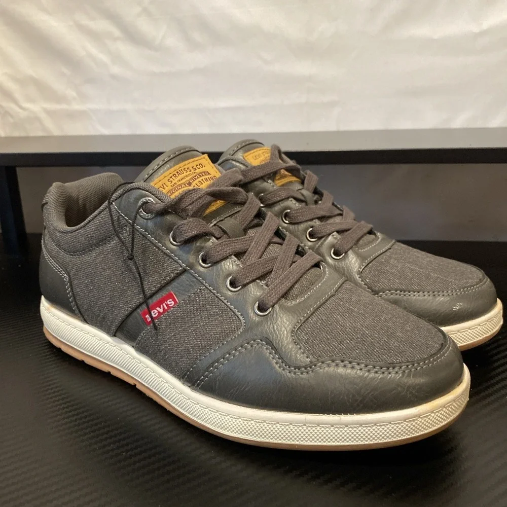 Levi's Oscar 2 Waxed‎ UL NB Charcoal Men's Size 8